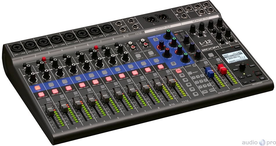 Digitalna mešalna miza, Zoom Live Trak L-12